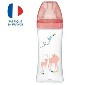Dodie Biberon Sensation+ Anti-Coliques +6m Biche 330ml pas cher