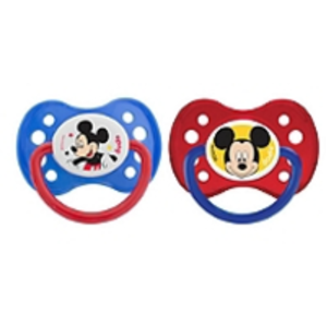 Sucettes Anatomiques Dodie +6m Mickey Lot de 2 - Silicone - Garçon - B... pas cher