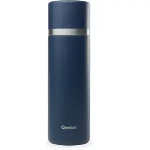 Bouteille isotherme QWETCH inox isotherme Matt Bleu Marine 750ml pas cher