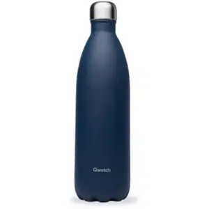 Bouteille isotherme QWETCH Granite bleu nuit 1L pas cher