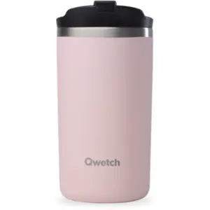Qwetch - Travel mug isotherme inox Pastel Rose 350ml - Qwetch pas cher