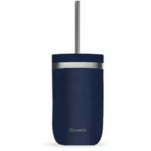 Mug isotherme QWETCH inox Granit Bleu nuit 470ml pas cher