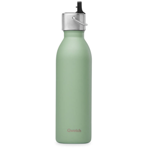 Qwetch - Bouteille isotherme ACTIVE avec bouchon Sport Matt/Vert tille...Vendu parbol