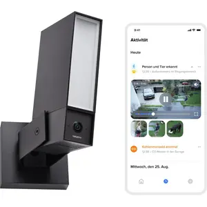 Caméra de surveillance NETATMO Caméra Extérieure ORIGINAL Noire pas cher