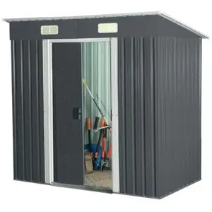 Abri de jardin en métal 2,4m2 Werkapro