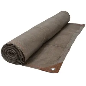 Brise vue Werkapro - PROVENCE OUTILLAGE - 1x10m - 220g/m2 - 90% d'opacité - taupeVendu parcdiscount