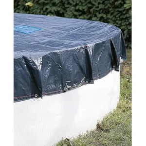 Bâche 240 g/m2 pour piscine ronde Ø 5.4 m pas cher