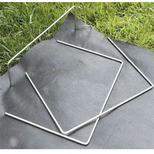 Agrafes 15 x 20cm métalliques galva 10 pcs pas cher