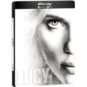 Escd Cnt Lucy Combo Collector Blu-Ray + DVD Boîtier Métal pas cher