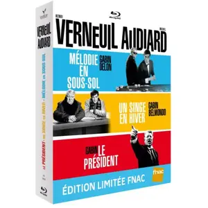 FOX PATHE EUROPA Un singe en hiver - Mélodie en sous-sol - Le Président Coffret 3 Blu-Ray Edition Limitée Fnac