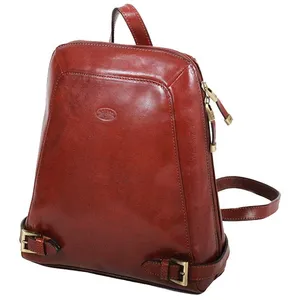 Katana Sac à dos Katana en cuir de Vachette collet K 82358 - Marron pas cher