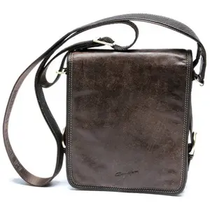 Pochette - Gérard Henon - Sahara GH 8151 - Cuir de Vachette - Marron - Bandoulière