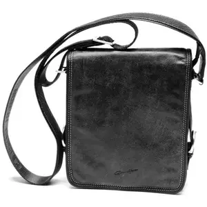 Pochette Gérard Henon en cuir Sahara GH 8151 - Noir - Cuir - Homme