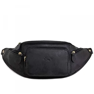 Banane KATANA Cuir de Vachette gras K 31000 - Noir - Cuir - HommeVendu parrakuten