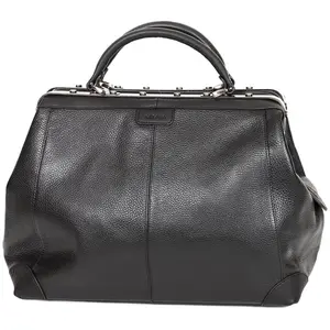 Katana Sac Squaremouth Katana Cuir de Vachette 83254 - Taille M - Noir pas cher