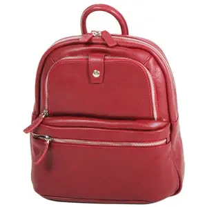 Sac à dos Gérard Hénon collection TWIST 16265 - Rouge - Cuir - Femme pas cher