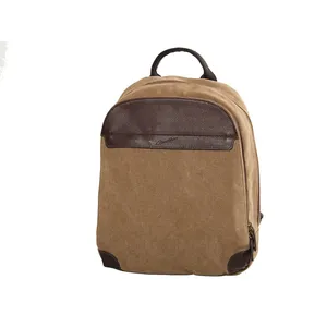 Sac à dos Gérard Hénon Collection Safari 22364 - Marron clair - Toile ... pas cher