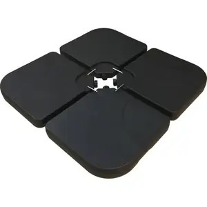 Comparateur de prix : Habitat et Jardin Pied de parasol 4 dalles à lester jusqu'à 3x3-52L