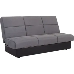 Bank slaapbank bankstel "Enzo" - 185 x 84 x 85 cm - 3 zits - Grijs pas cher