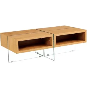 Table basse rectangulaire Milano - HABITAT ET JARDIN - 120 x 60 x 40 c... pas cher