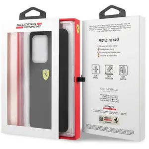 Ferrari Coque De Téléphone Fessihcs69bk S20 Ultra G988 Silicone pas cher