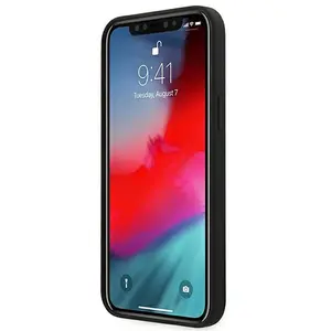 Ferrari On Track Silicone - Coque pour iPhone 12 Pro Max (Noir) pas cher