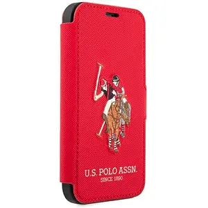 US - Polo - USFLBKP12MPUGFLRE iPhone 12/12 Pro 6.1 rood/rood boek Polo... pas cher