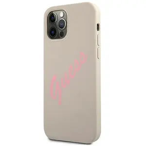 Guess Coque De Téléphone Guhcp12mlsvsgp Iphone 12 Pro 6.1 Silicone pas cher