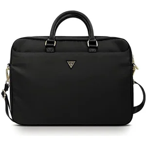GUESS Nylon Triangle Logo - Handtas - Zwart pas cher