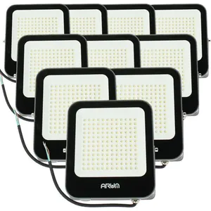 ARUM LIGHTING 10 Projecteurs led 100W IP65 sirah extérieur blanc naturel 4000KVendu parmanomano