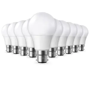 ECLAIRAGE DESIGN Lot de 10 Ampoules led B22 11W Eq 75W Température de Couleur: Blanc chaud 2700K pas cher