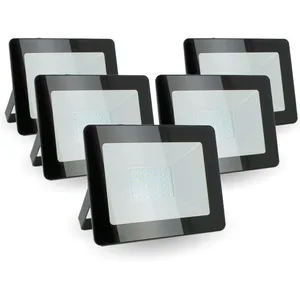 Arum Lighting - Lot de 5 projecteurs led 30W IP66 extérieur Température de Couleur: Blanc neutre 4000K pas cher