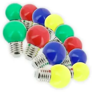 ARUM LIGHTING Lot de 12 Ampoules E27 1W Eq 20W Panaché Guirlande guinguette extérieur pas cher