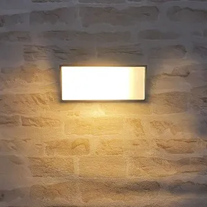 ARUM LIGHTING Applique murale newport grand diffuseur extérieure E27 Noir pas cher