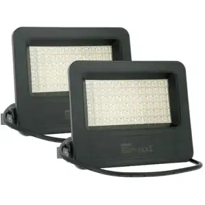 Arum Lighting - Lot de 2 Projecteurs led Extérieur 50W IP65 4500 Lumens strong Température de Couleur: Blanc chaud 2700K pas cher