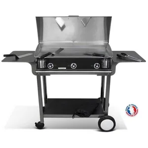 Pack plancha électrique PLANCHAELEC LUX 830 CARBON - CHARIOT RIVOLIVendu paramazon