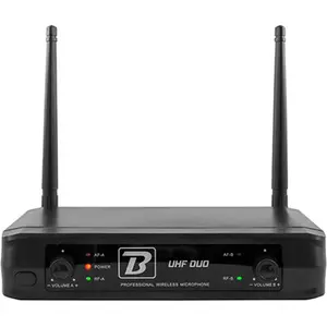 BOOMTONEDJ Boomtone DJ Duo UHF microfoon systeem voor spraak, zang, toespraken, karaoke pas cher