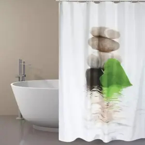 MSV, Rideau de douche, Lingga (180 x 200 cm) pas cher