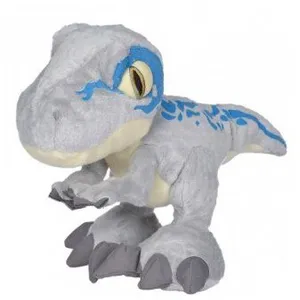 Nicotoy Peluche Dinosaure T-Rex Gris 26 Cm - Dino Tyrannosaure - Doudo...