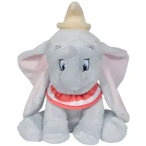 Nicotoy Peluche Disney : Dumbo L Elephant Gris 17 Cm - Doudou Licence ...