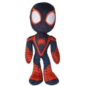 NICOTOY Peluche Spiderman Miles Morales phosphorescent 25 cm Doudou Classique Enfant Set Spider Man Et 1 Carte offerte pas cher