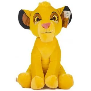 OTTO Grand Peluche : Simba Roi Lion 53 Cm Avec Sons - Doudou XL Licenc...