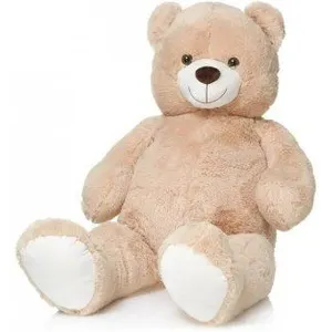 OTTO Peluche Mega Ours Beige 1 Metre 20 Sam XXL Peluche Geante 120 cm Grand Doudou Enfant pas cher