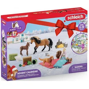 Schleich Calendrier De L'avent Noel 2023 Equestre Chevaux Pour Schleic... pas cher