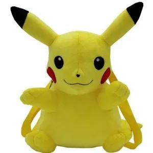 Tomy Sac À Dos Peluche Pokémon Pikachu 36 Cm - Set Peluche + 1 Carte Tigre pas cher