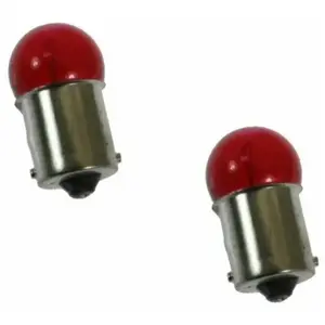 cyclingcolors Ampoule, BA15S, 12V, 10W, Rouge pas cher