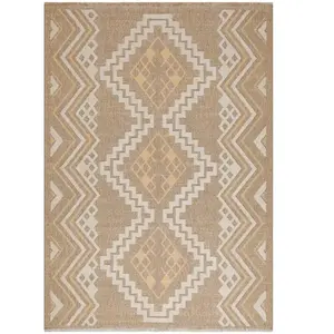 Tapis intérieur extérieur aspect jute à motif oriental - NAZAR RUGS - ...Vendu parcdiscount