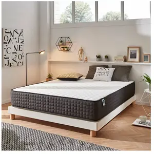 NATURALEX Matelas Titanium 140x200 cm - Très épais 30 cm - Mousse mémoire de forme HR, Blue Latex, Hypoallergénique - Face été/hiver pas cher