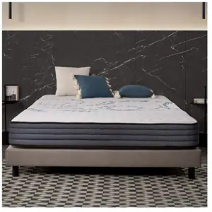 NATURALEX Matelas Perfectsleep 80x190 cm - Technologie Blue Latex et Mousse HR, Mémoire de forme - Réversible - 7 zones - Excellent Confort pas cher