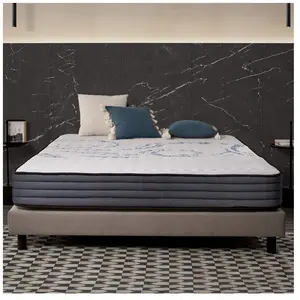 NATURALEX Matelas Perfectsleep 90x200 cm - Technologie Blue Latex et Mousse HR, Mémoire de forme - Réversible - 7 zones - Excellent Confort pas cher
